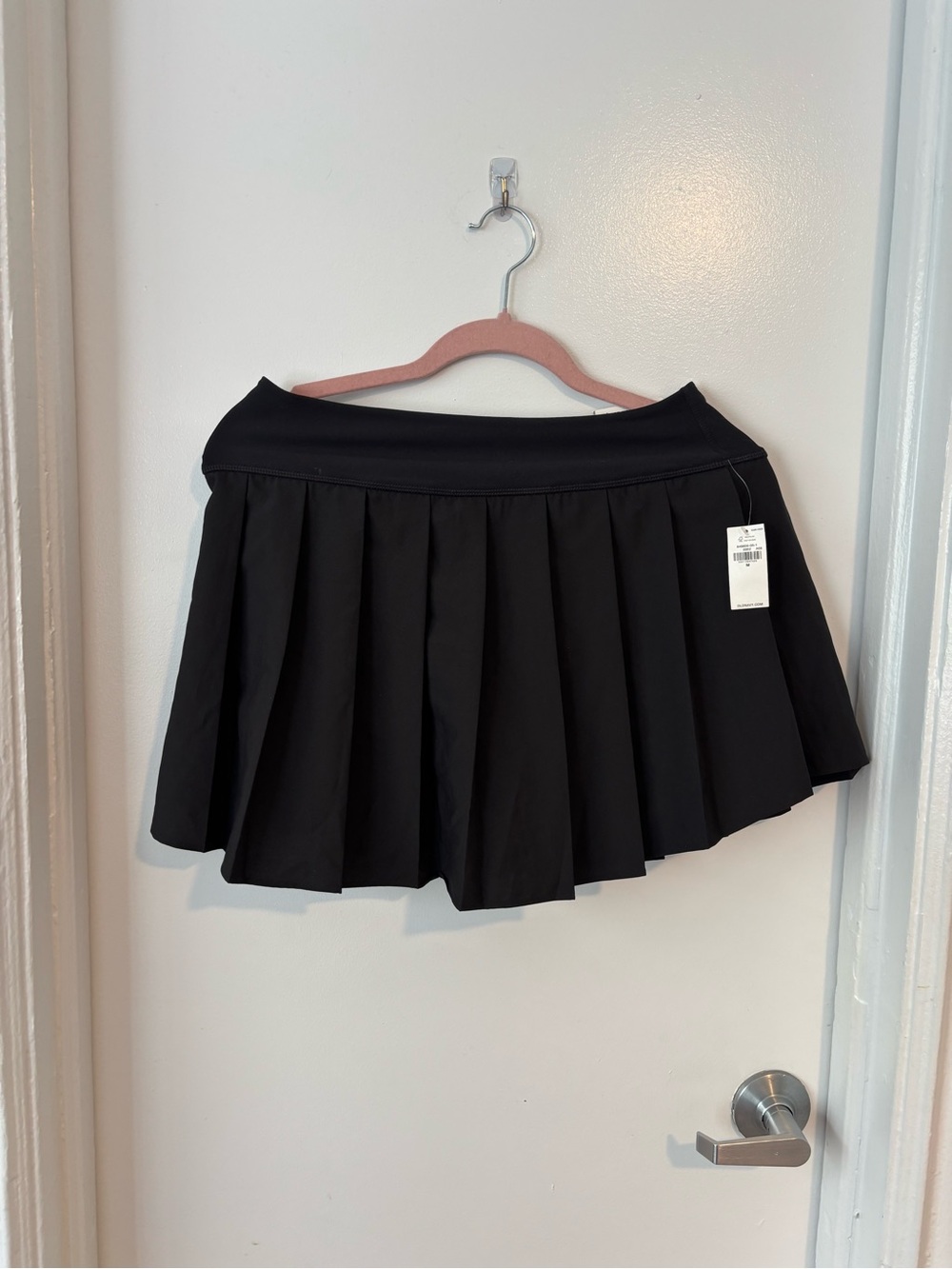 Old Navy Black Pleated Skater Skirt